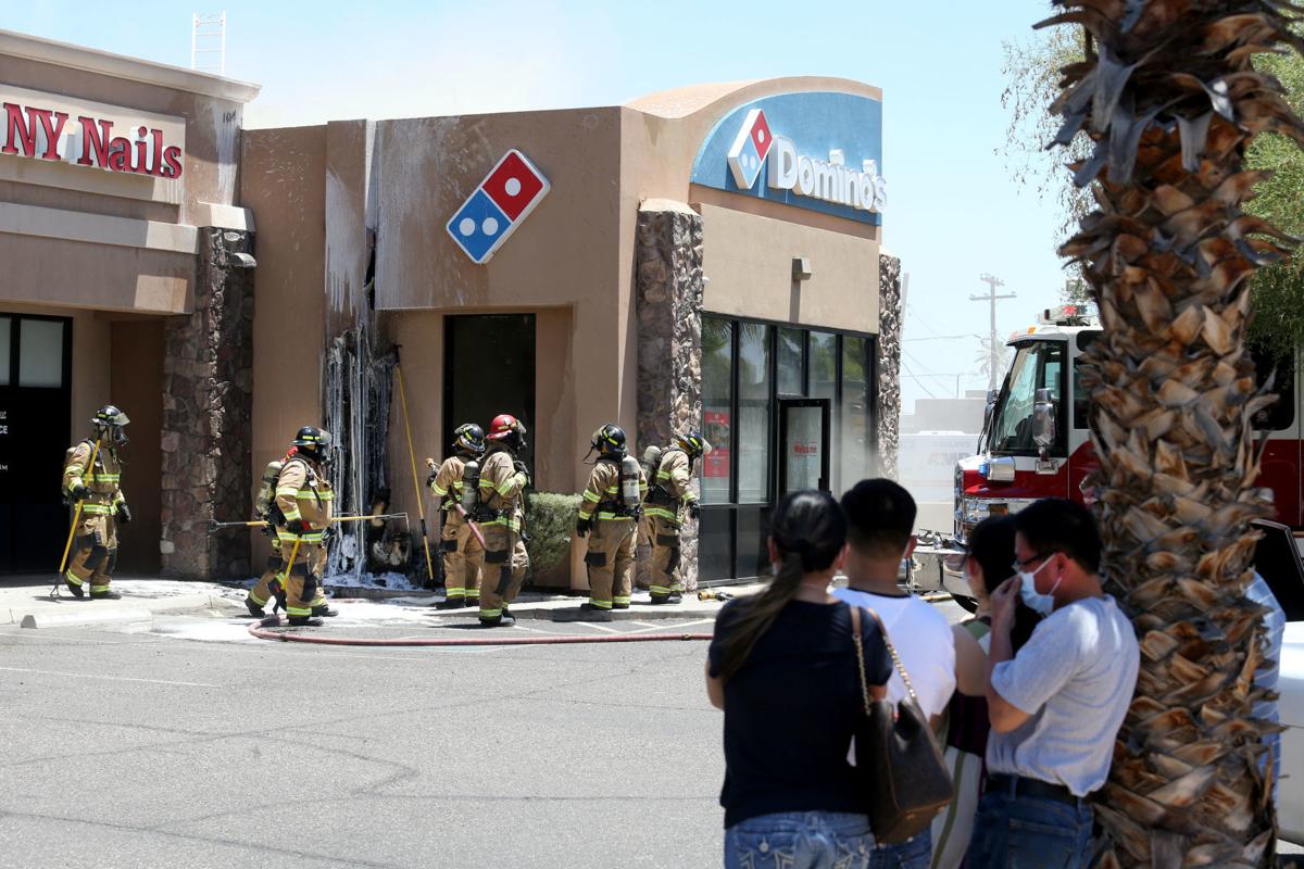 Domino's Fire on Florence Boulevard