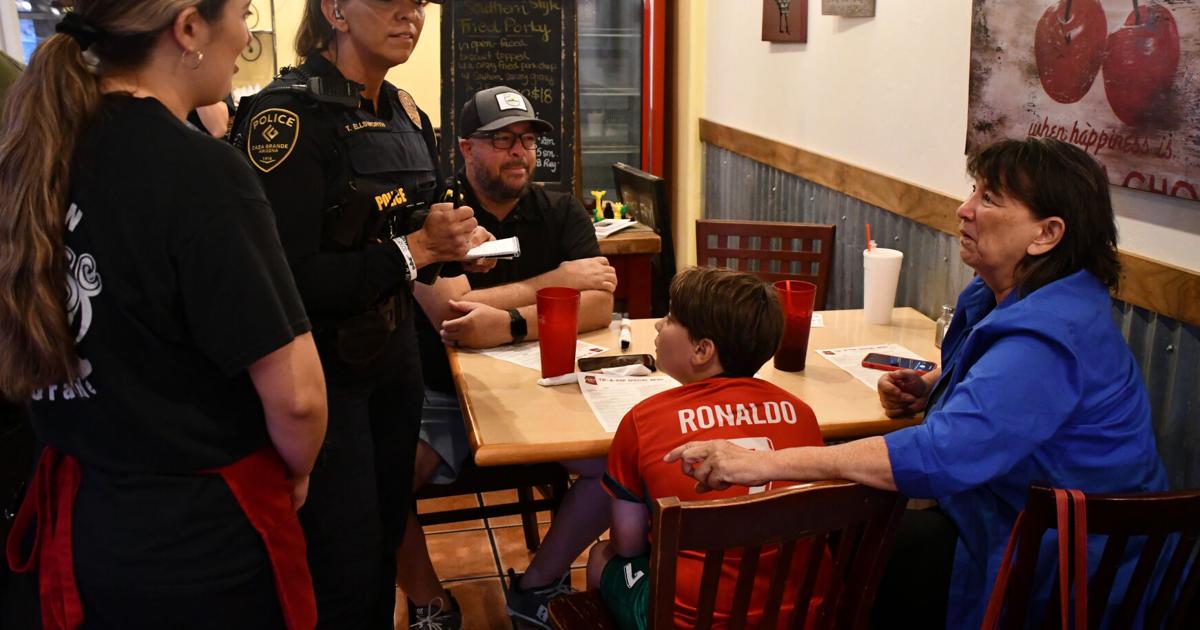 CG first responders wait tables in support of fallen officers | Casa ...