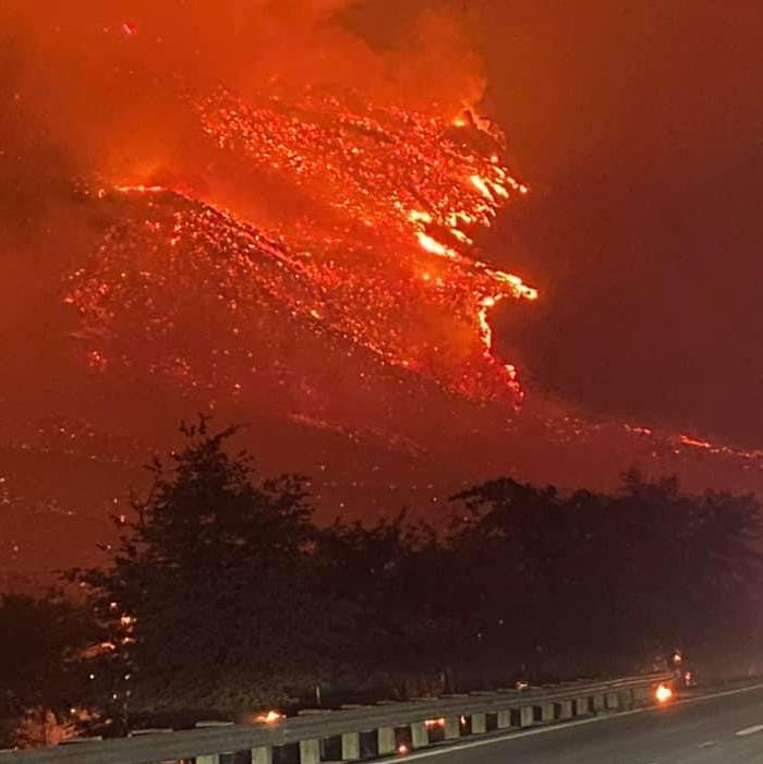 Telegraph fire