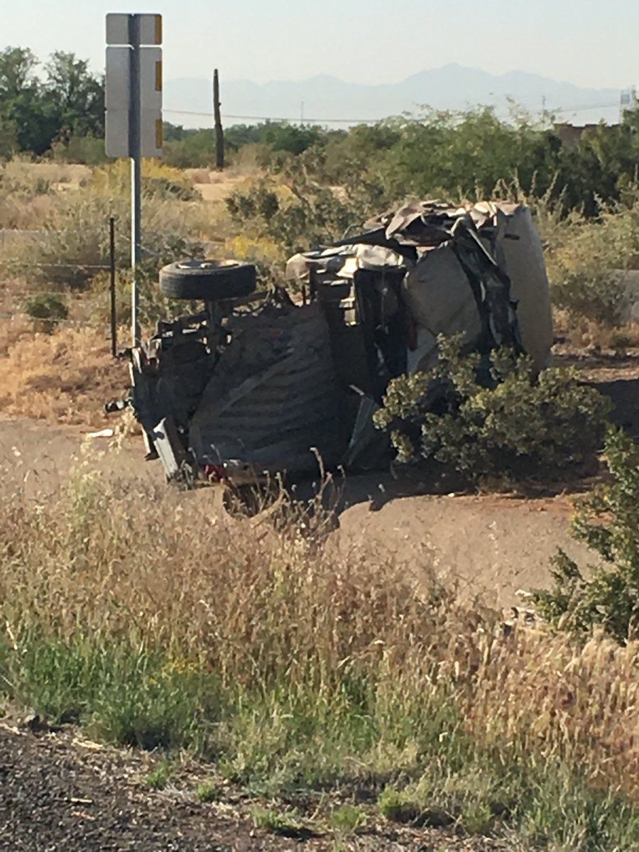 Serious accident caused by driver reaching for cup of coffee Arizona
