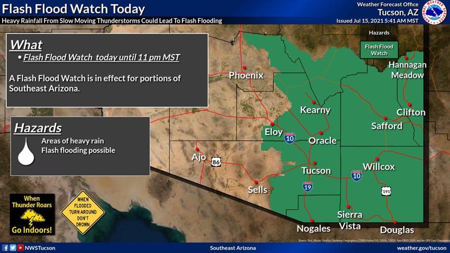 Flash floods cause debris flows near sites of recent Arizona wildfires ...