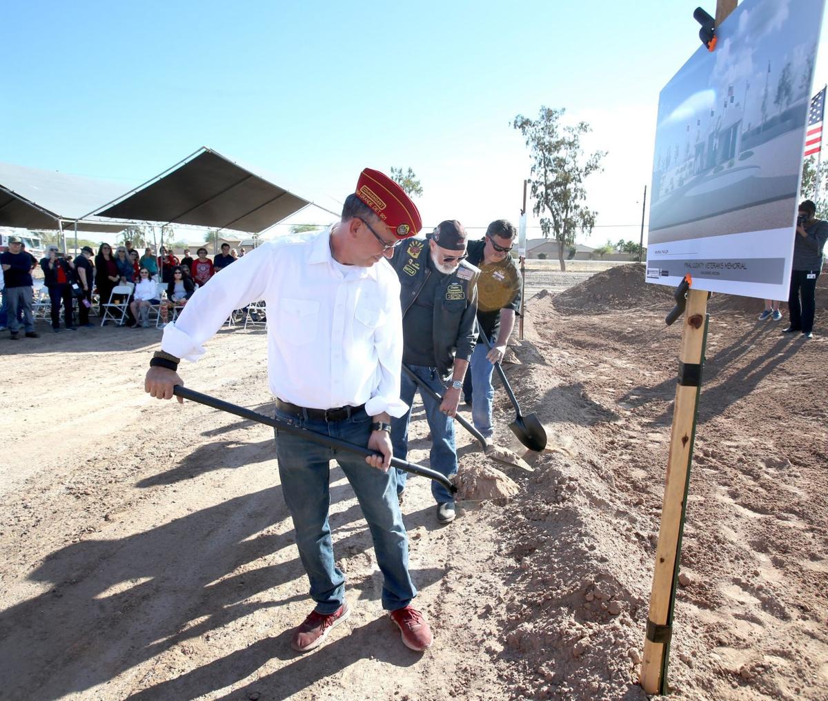Pinal County Veterans Memorial groundbreaking