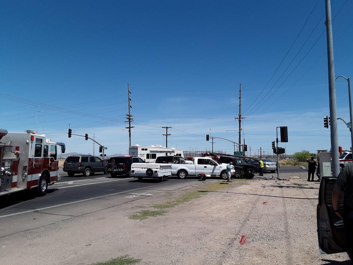 One injured in three car accident at Coolidge intersection News