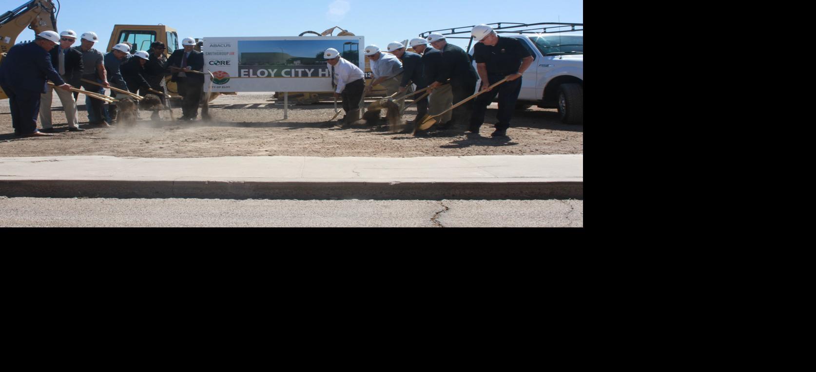 Eloy officials celebrate groundbreaking for new city hall News
