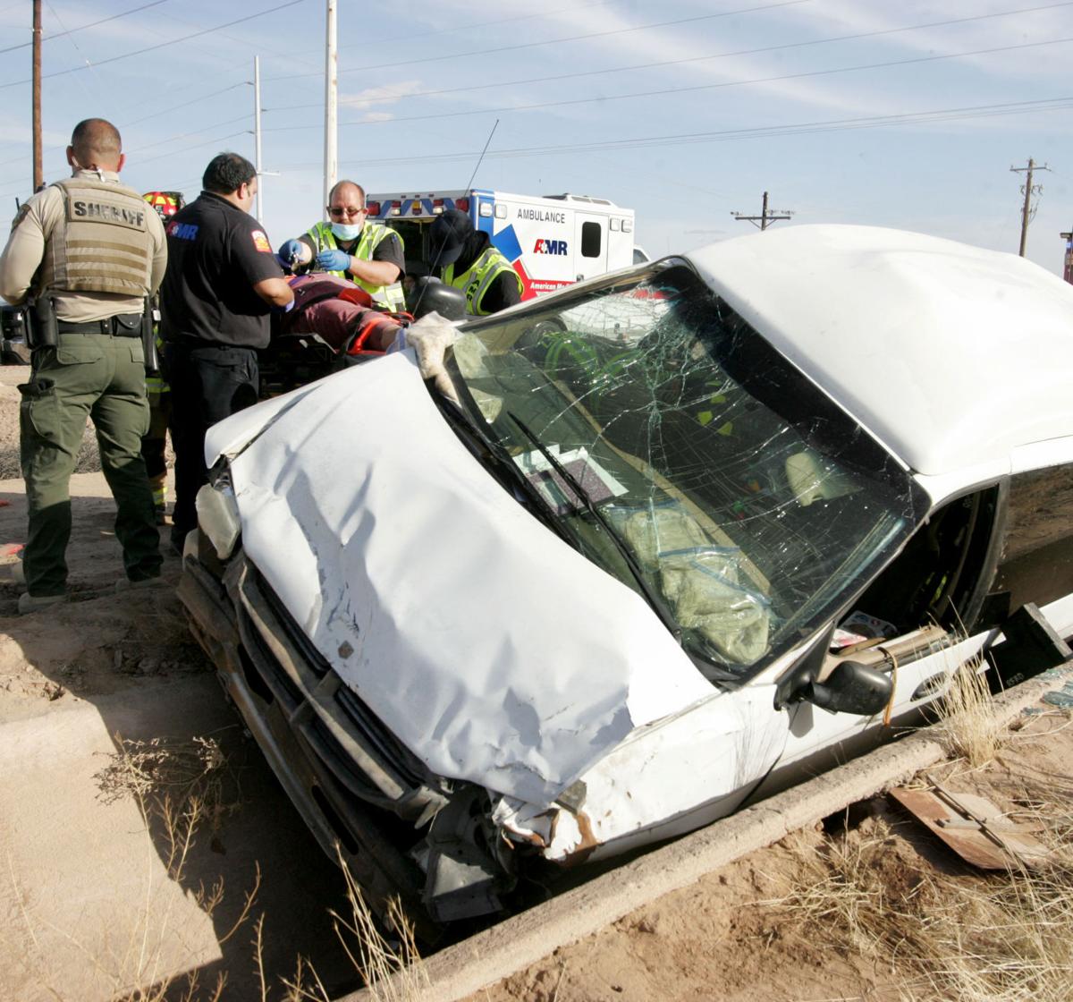 Collision south of CG
