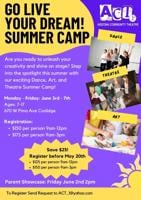 ACT 1 offers summer camp to tap into creativity, shine on stage