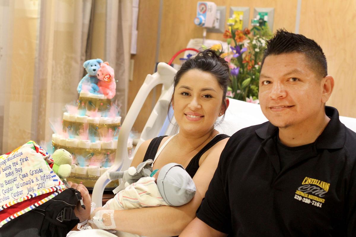 Banner Cg Welcomes First Baby Born In New Unit Area News