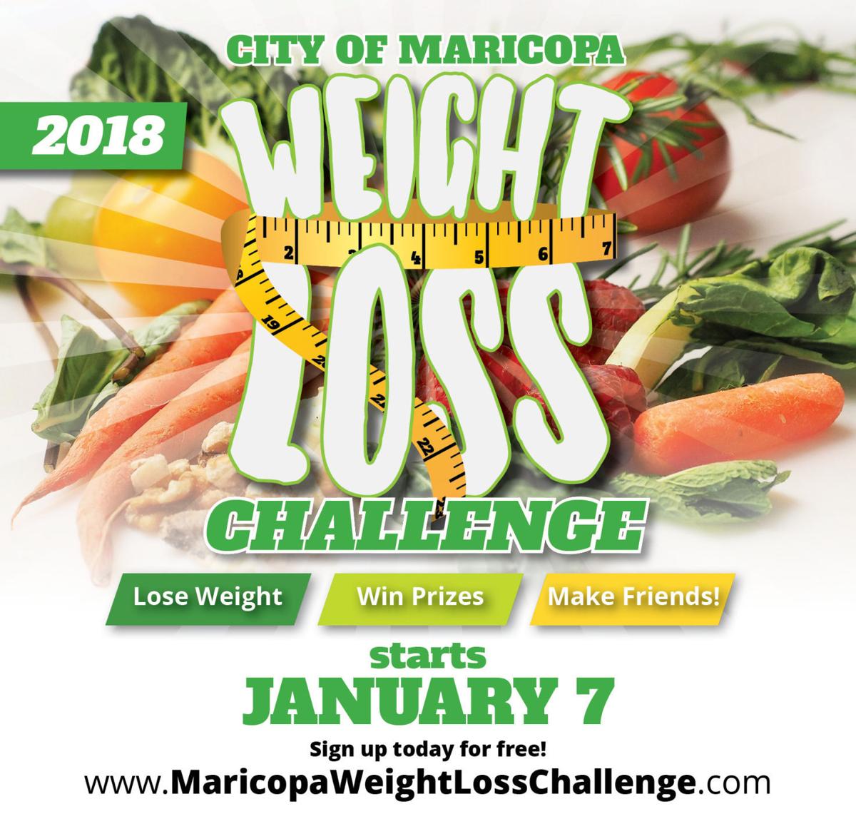 Maricopa kicks off citywide weight loss challenge  News Regarding Weight Loss Challenge Flyer Template