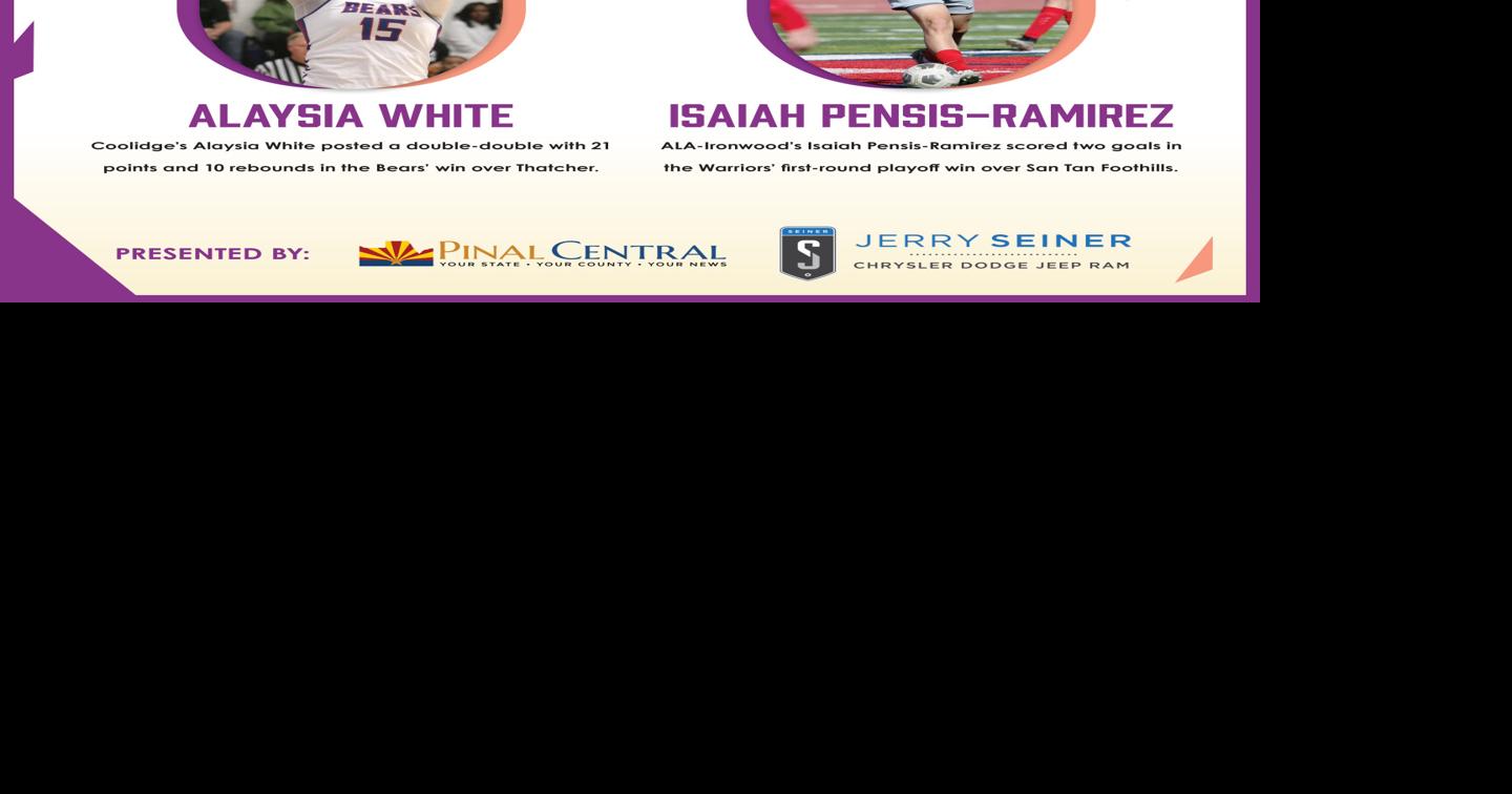 Alaysia White & Isaiah Pensis-Ramirez, 2/16/23 | Pinal Prep Performer ...
