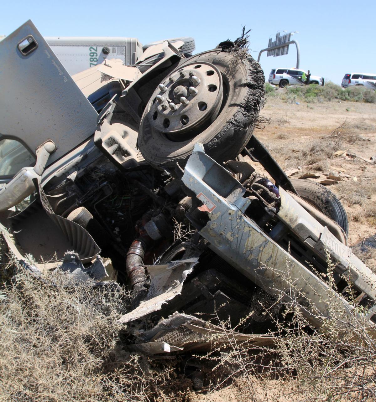 Interstate 10 rollover