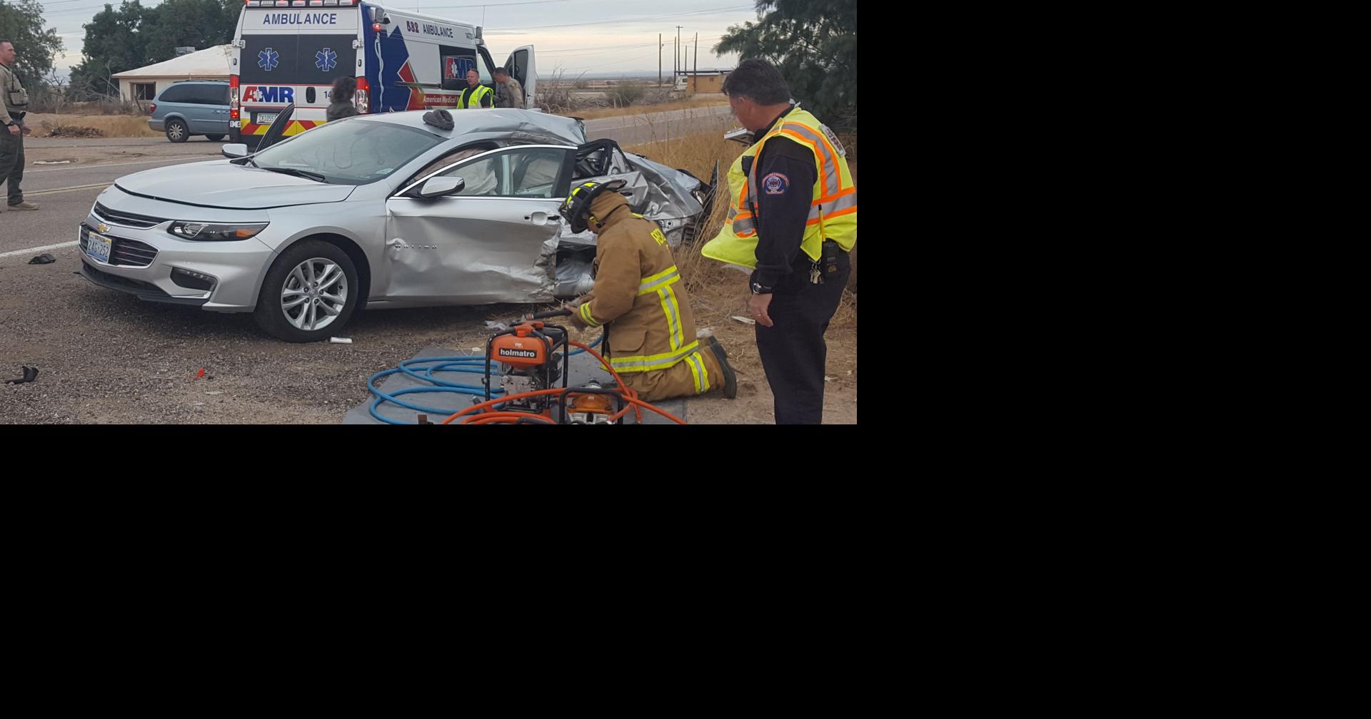 Woman injured after car hit by semi on SR 287 | Coolidge Examiner News ...