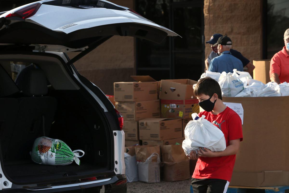 St. Vincent de Paul’s Thanksgiving food boxes