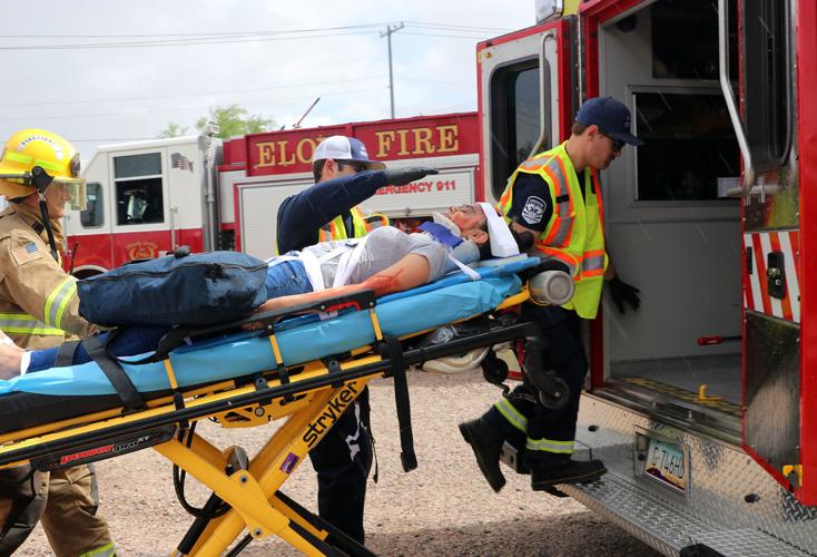Eloy First Responders mock accident Villa Oasis 5/7/19 News