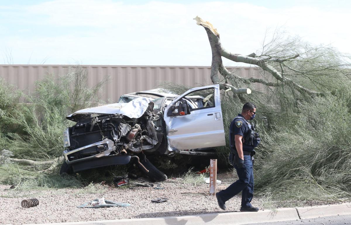 Rollover on Arizona 84