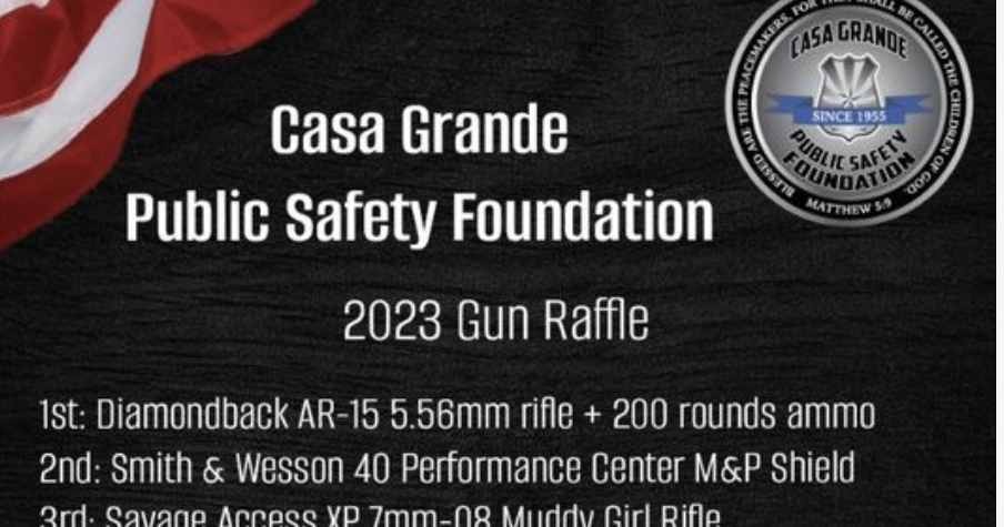 CG Public Safety Foundation holding fundraising raffle | Casa Grande ...