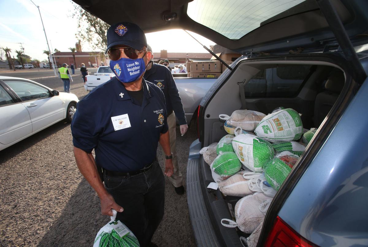 St. Vincent de Paul’s Thanksgiving food boxes