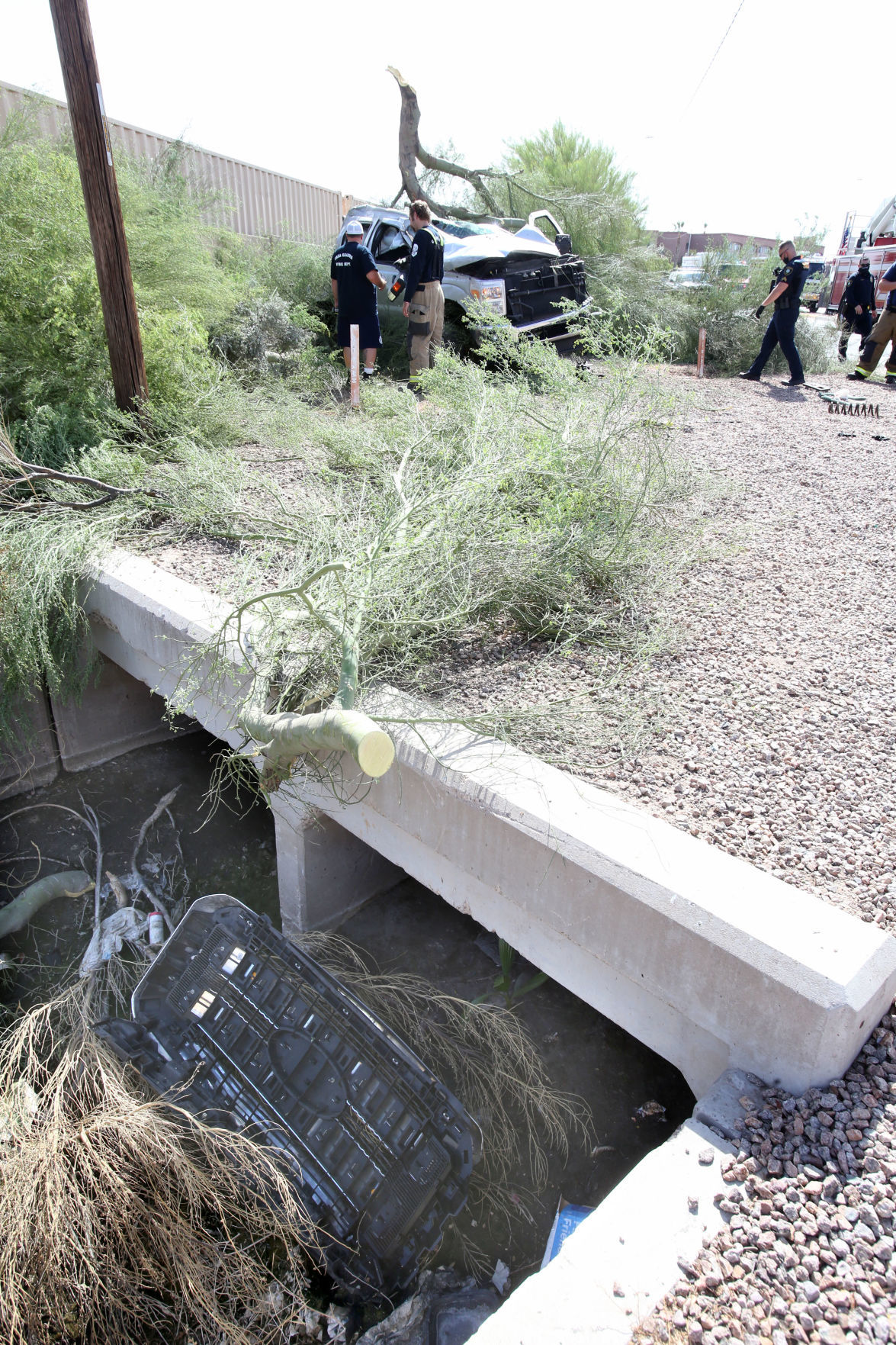 Rollover on Arizona 84
