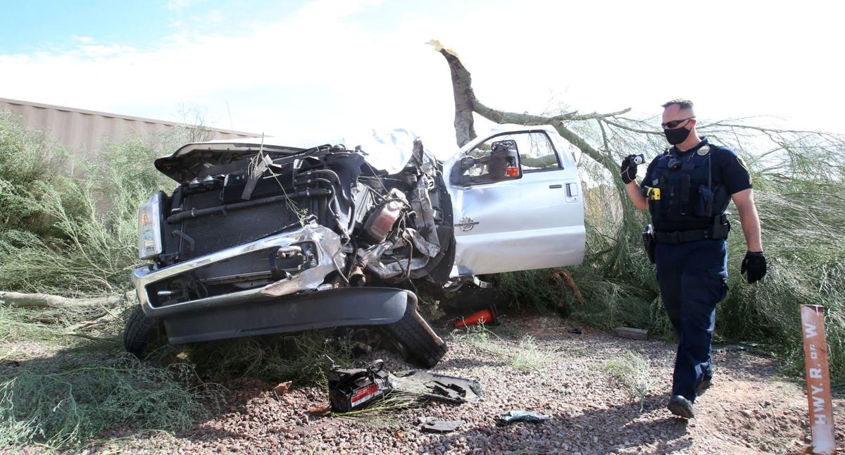 Rollover on Arizona 84