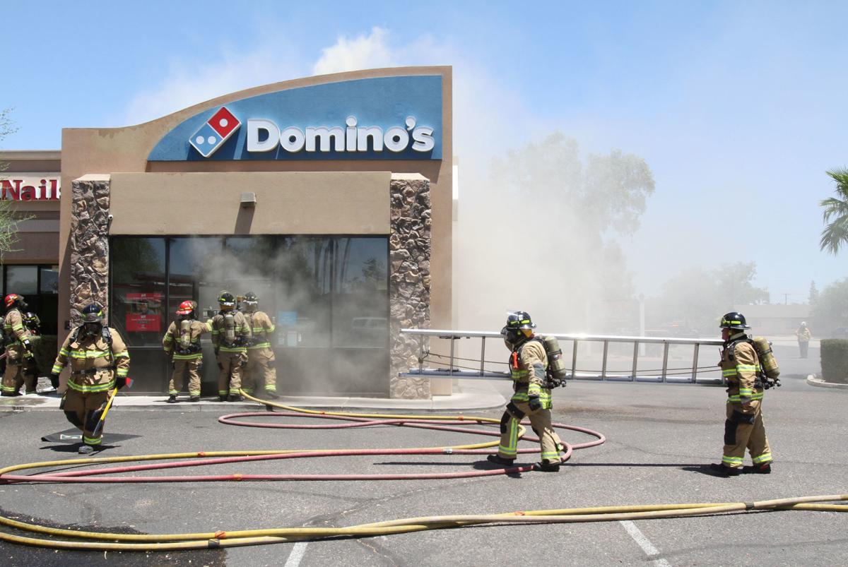 Domino's Fire on Florence Boulevard