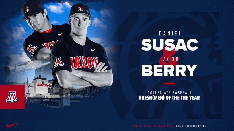UA baseball duo named National Co-Freshmen of the Year, Arizona And  National Sports