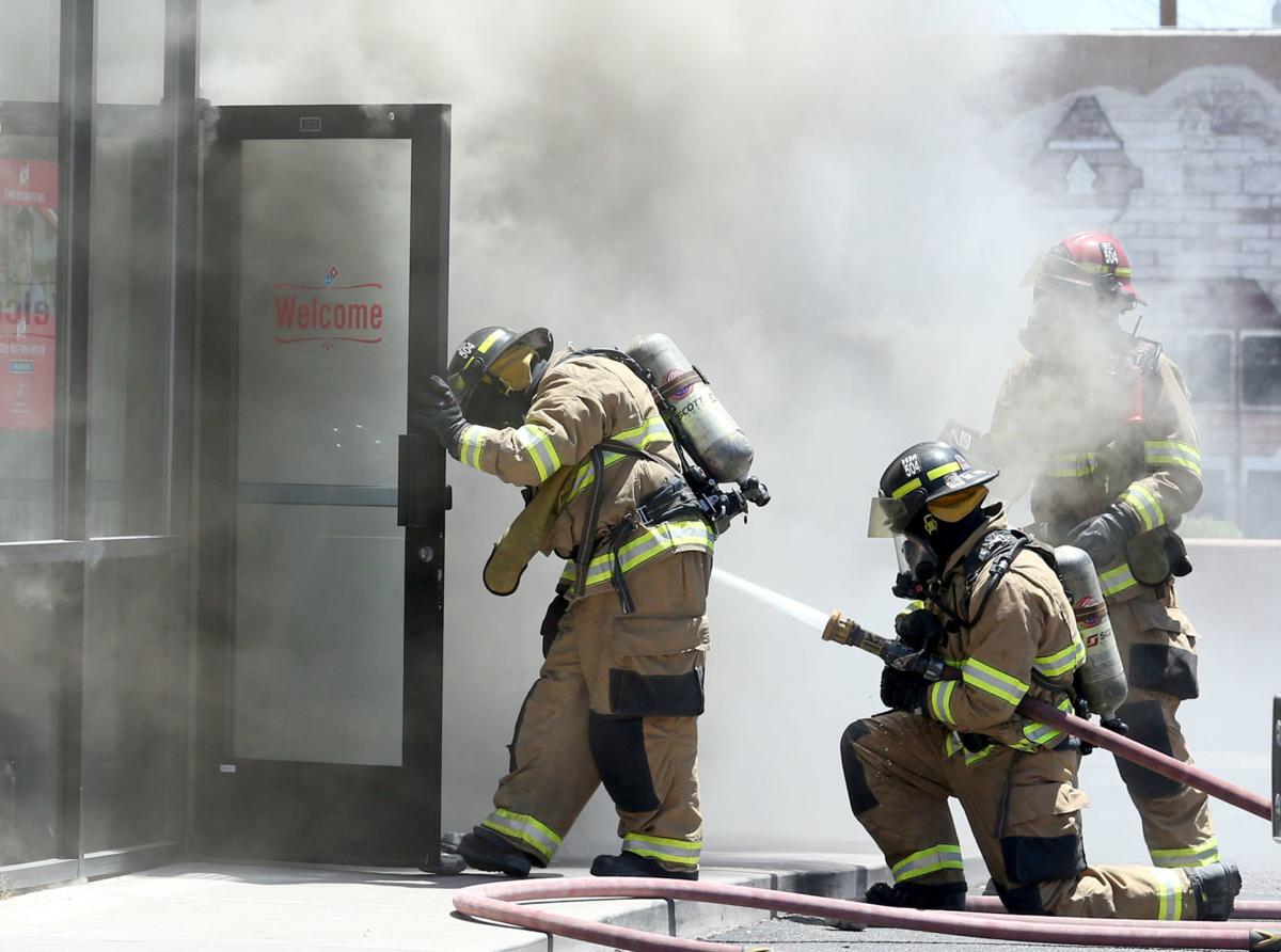 Domino's Fire on Florence Boulevard