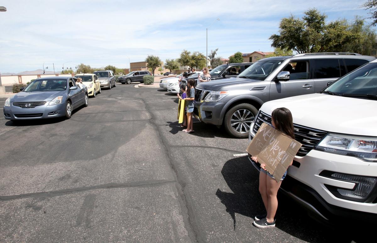 Ironwood elementary teachers parade