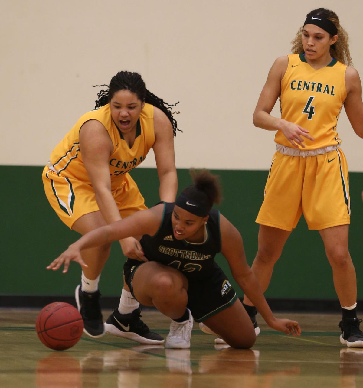 Central vs. Scottsdale women's basketball 1/24/18