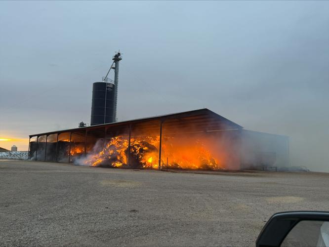 Hay fire at CG dairy farm battled overnight | Casa Grande Dispatch ...