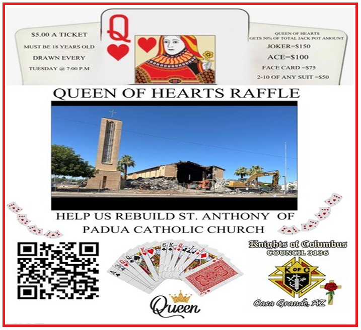 Raffle raises money for church rebuilding | Recreation & Entertainment ...