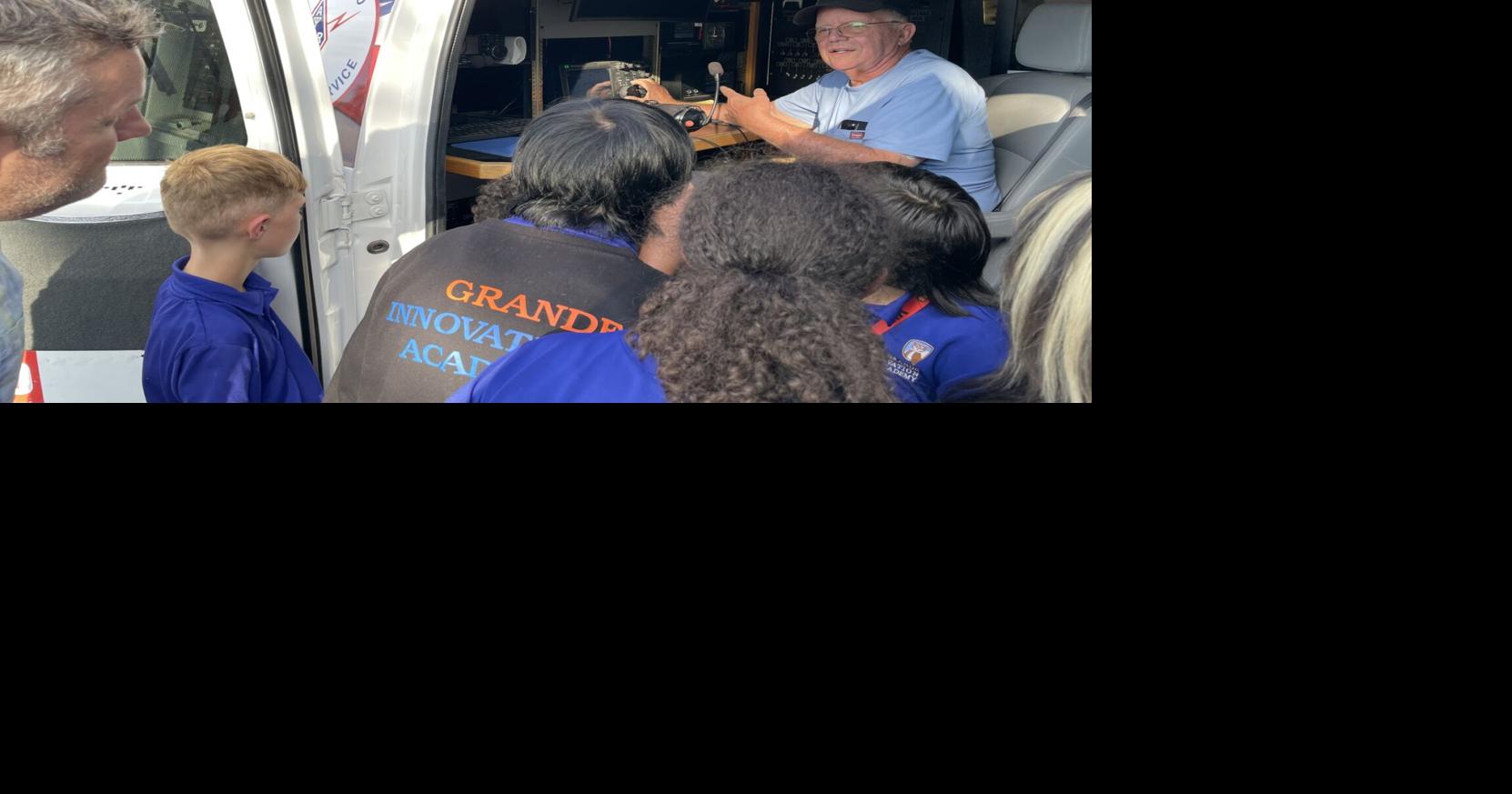 Amateur radio operator inspires future hams at Grande Innovation | Free ...