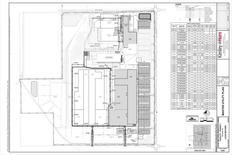 Phase 2 of Lucid Motors site plan