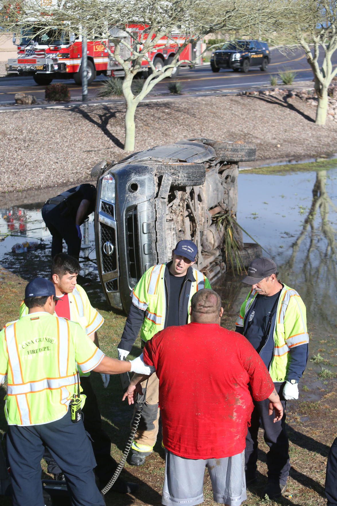 Rollover on Arizola Road