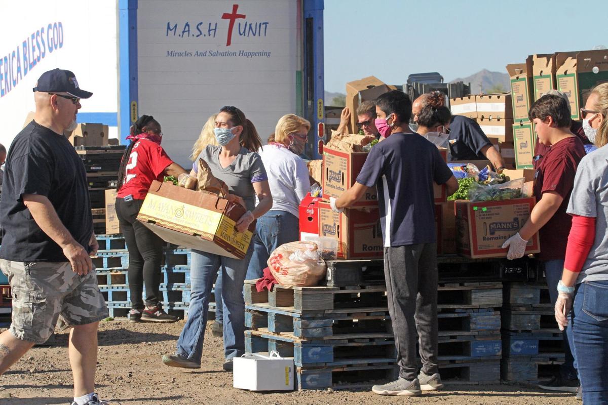 Maricopa Pantry meets the food demands of a pandemic Pinal Ways