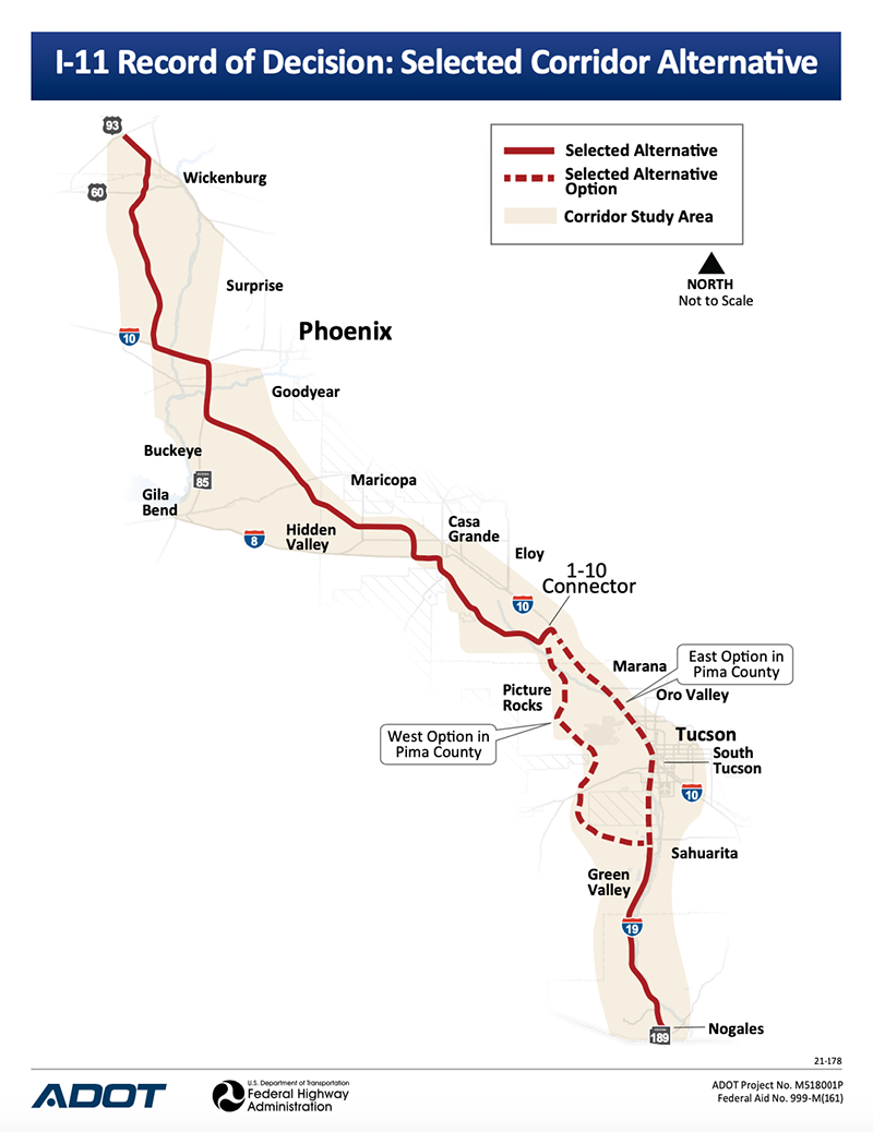 Interstate 11 Map Pinalcentral Com 63fd01b06ed14.image