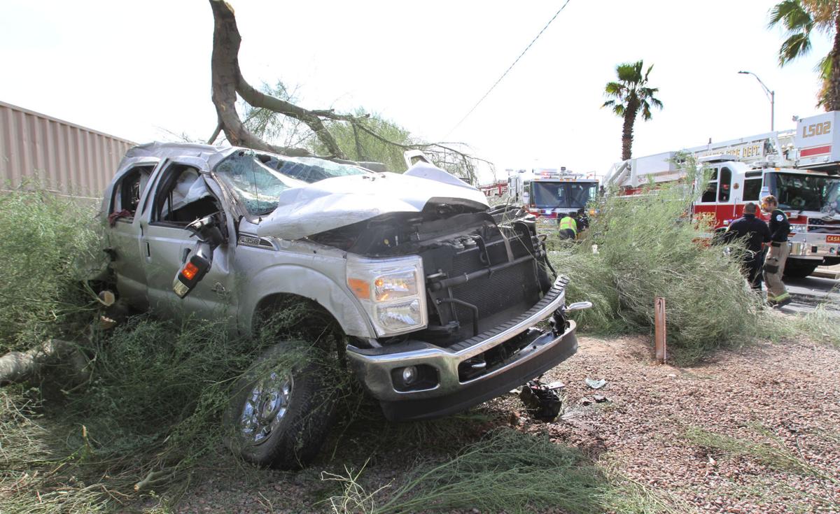 Rollover on Arizona 84