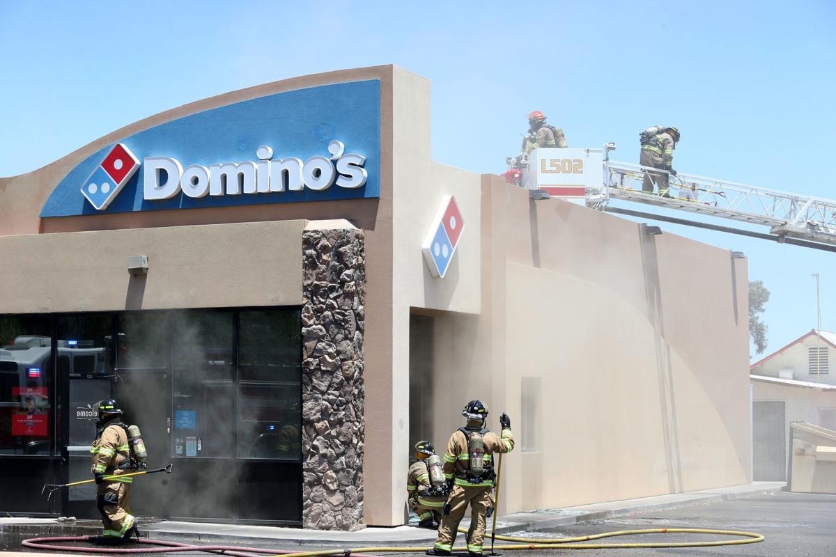 Domino's Fire on Florence Boulevard