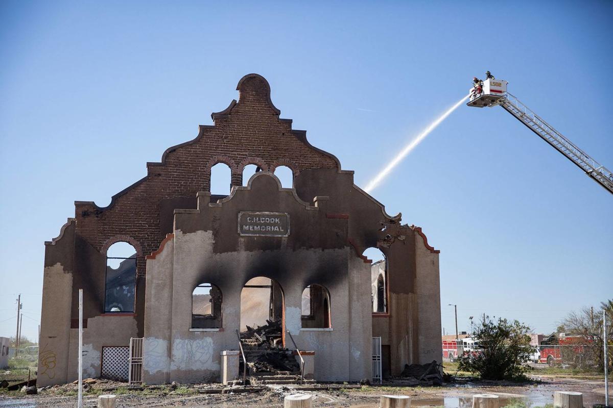 3 arrested in arson of historic Sacaton church Area News