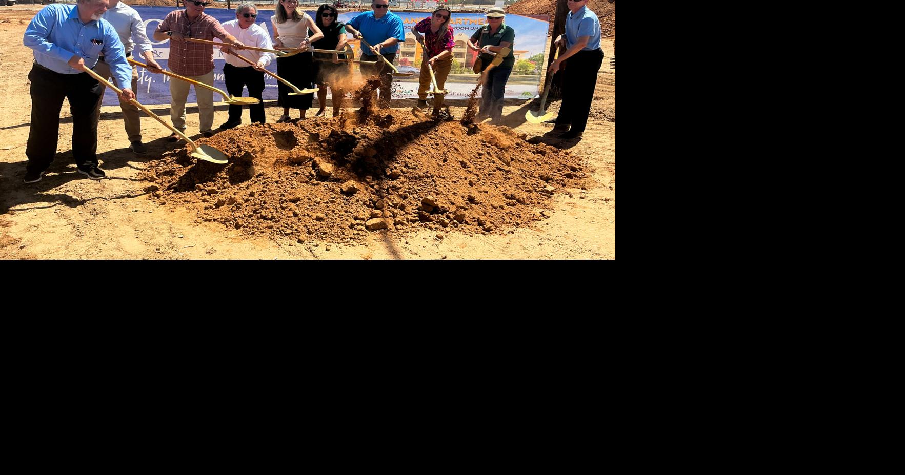 Downtown CG apartment project celebrates groundbreaking