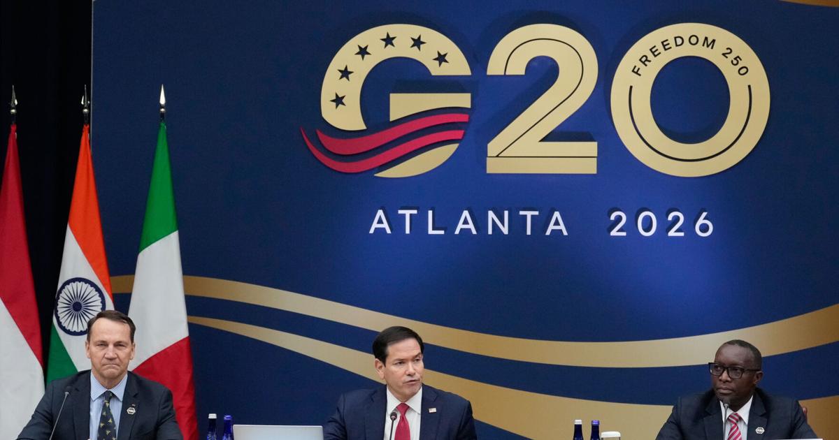 Photo: PinalCentral.com G20 Foreign Ministers