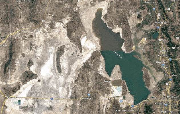 Map Change Puts Spotlight On Great Salt Lake S Death Spiral 61a1107624b2c.image