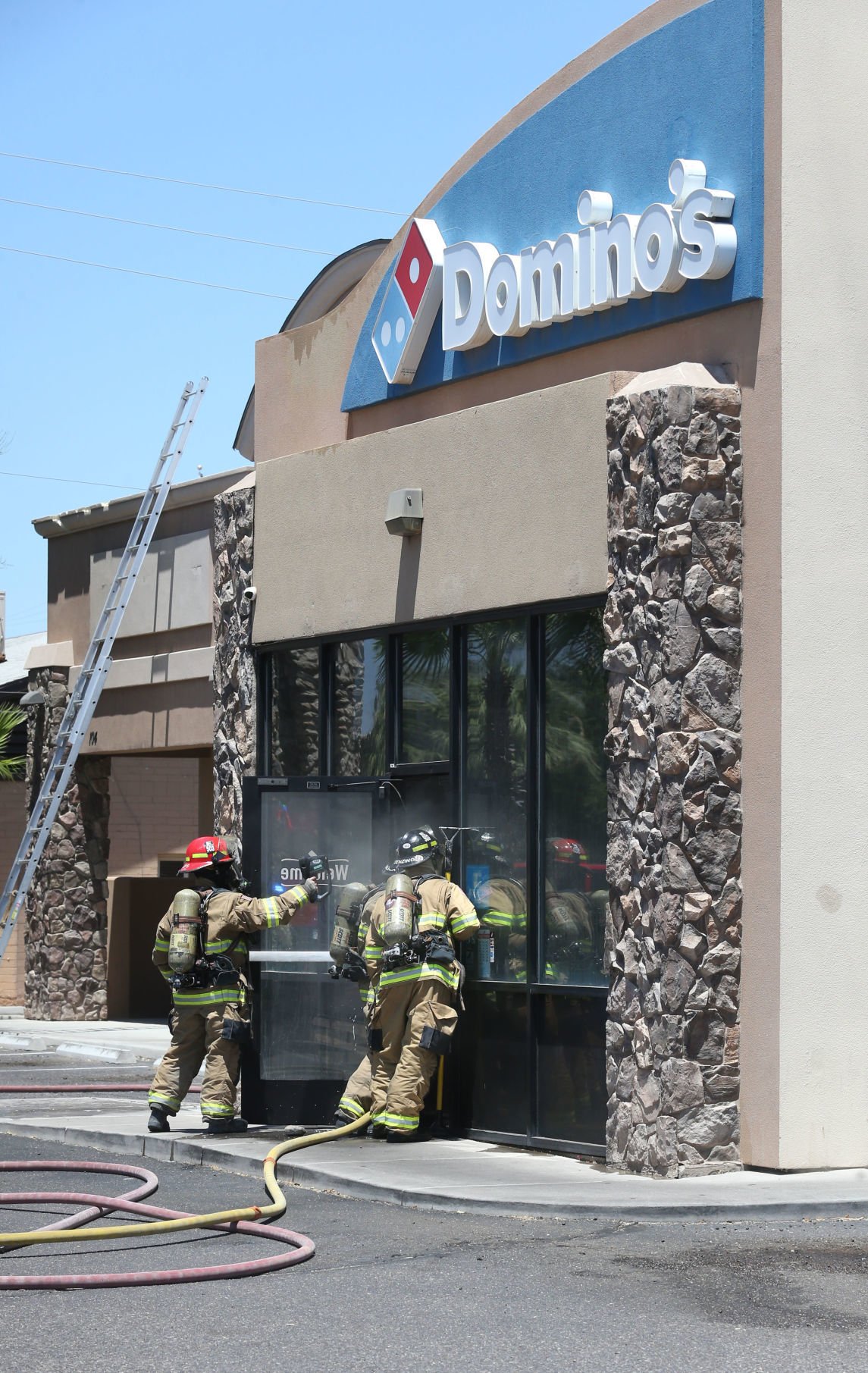 Domino's Fire on Florence Boulevard