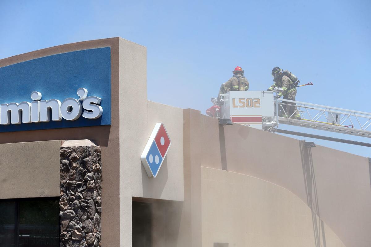 Domino's Fire on Florence Boulevard
