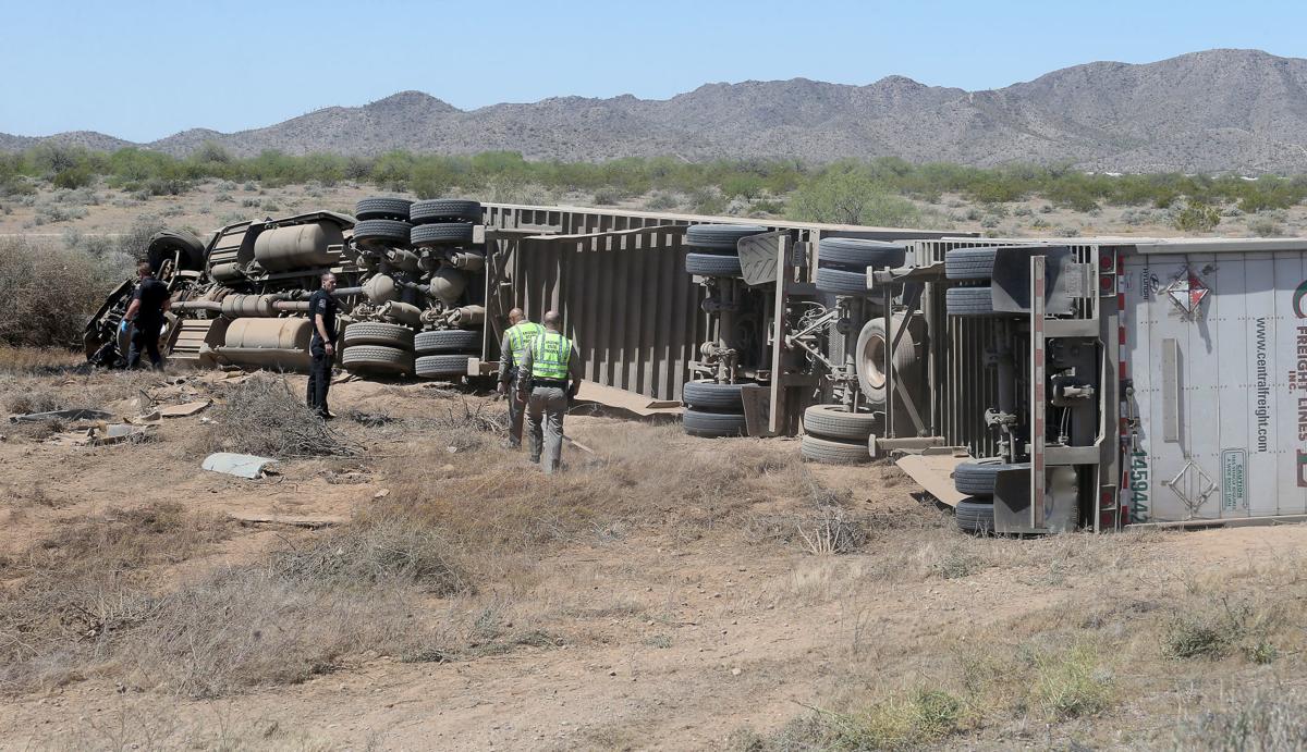 Interstate 10 rollover
