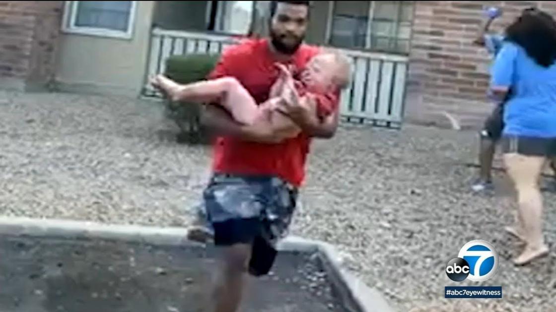 Former Football Player Catches Child Thrown From Burning Phoenix Apartment Pinalcentral Com