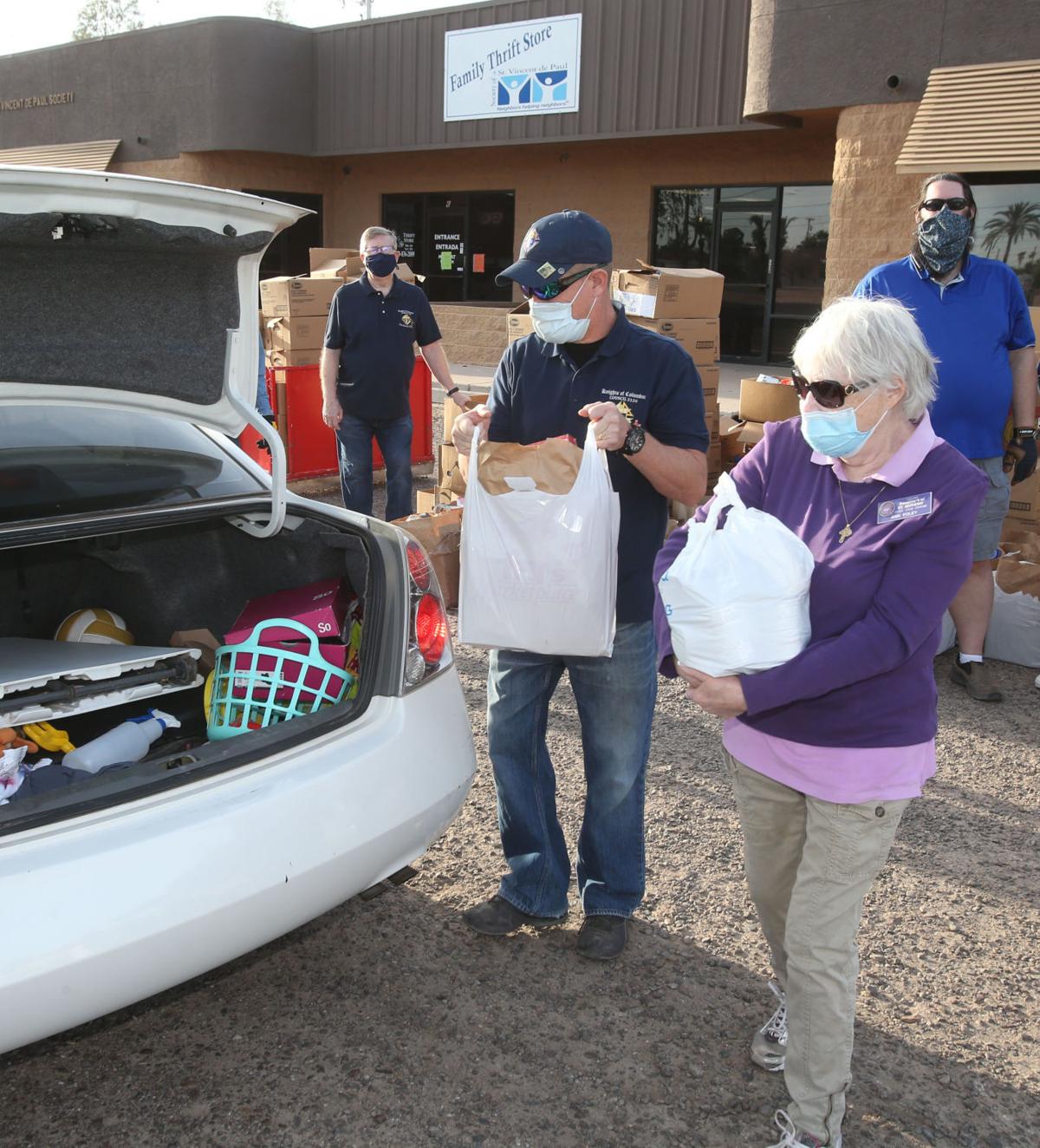 St. Vincent de Paul’s Thanksgiving food boxes