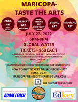 Maricopa Friends of the Arts hosts first fundraiser in July at Global Water