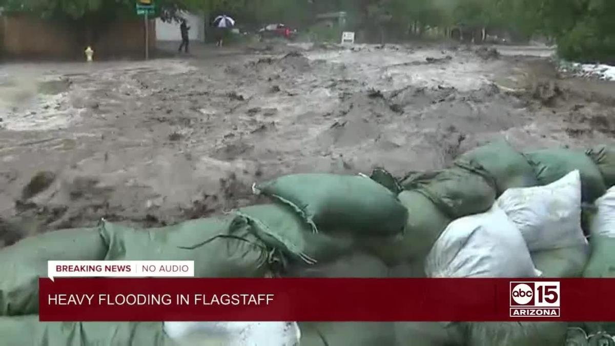 Video Historic Rainfall On Flagstaff Area Burn Scar Spurs Flooding Arizona News Pinalcentral Com
