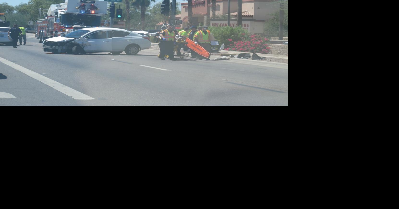 Two hospitalized after wreck on Florence Blvd. in CG Area News