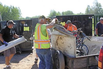 Clean-up time in Pokegama Township