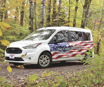 Pine County veterans get new van